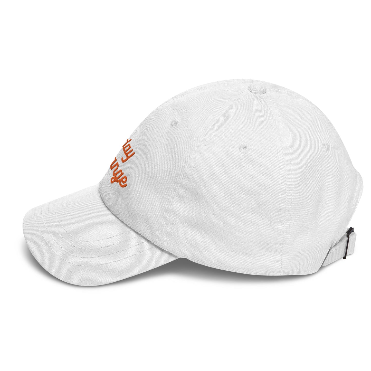 Friday Orange Embroidered Dad Hat
