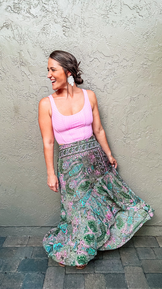 Fern Boho Skirt