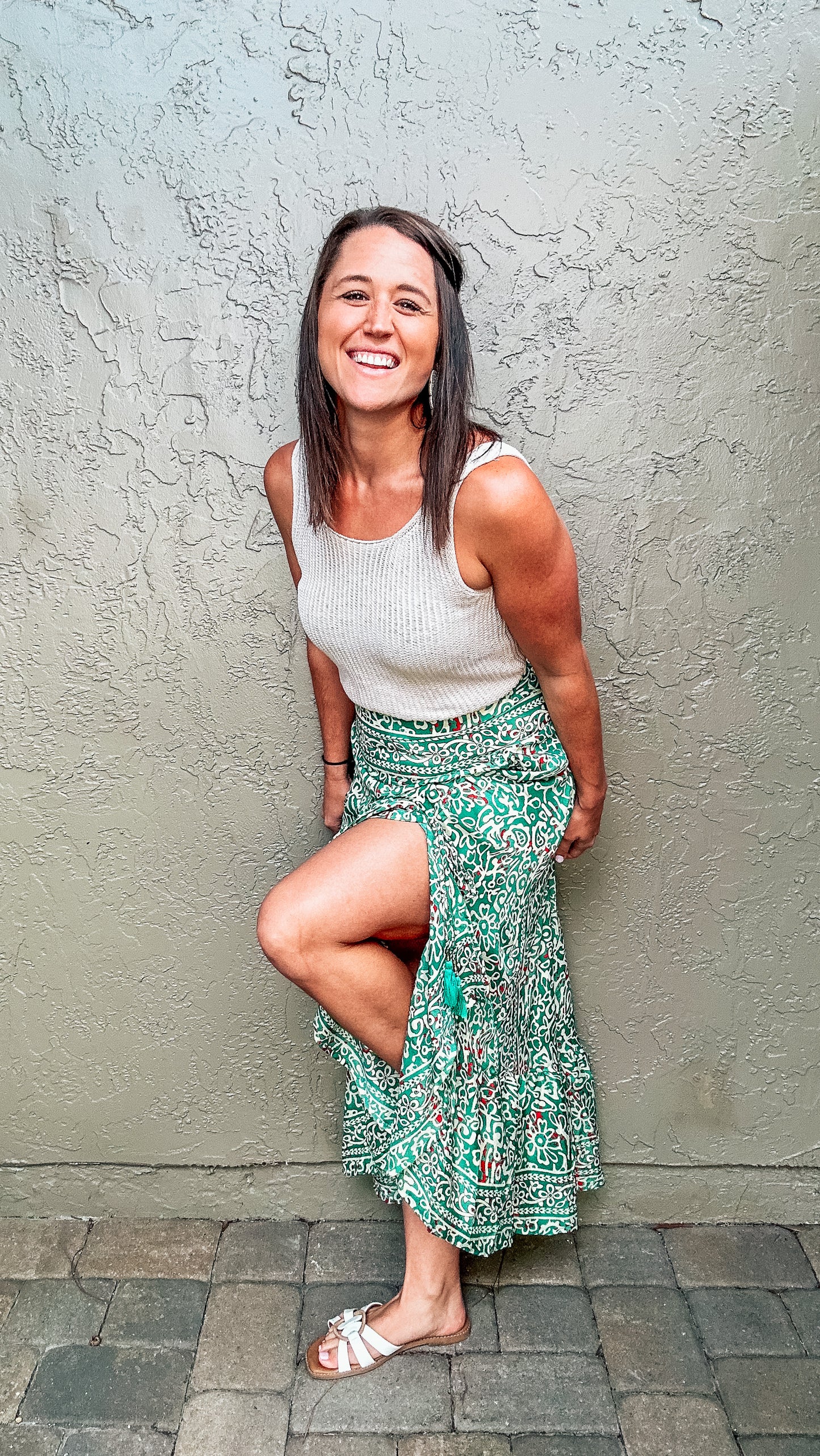 Sage Boho Skirt