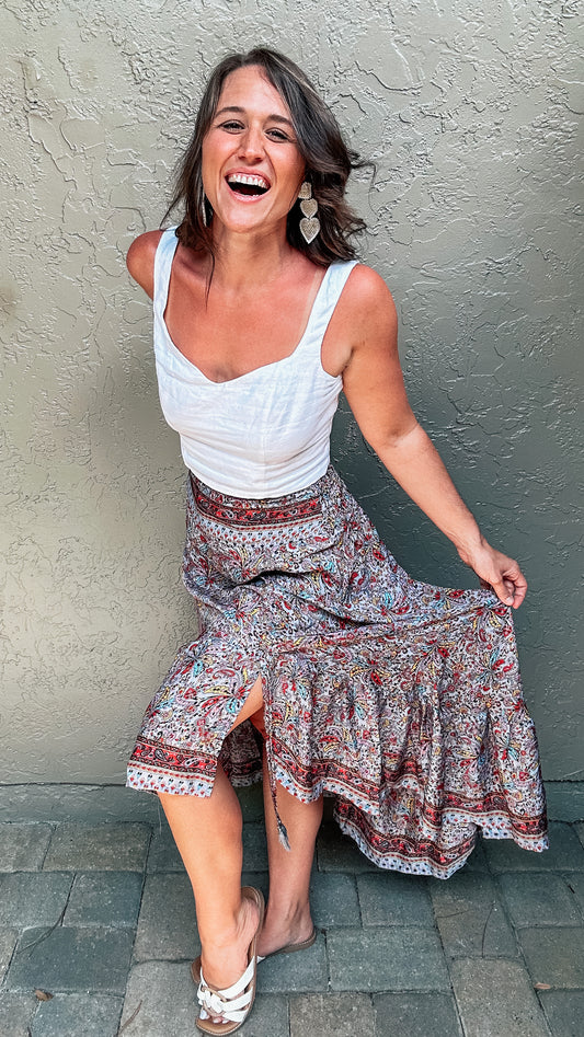 Valerie Boho Skirt